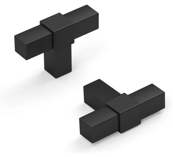 stainless steel square knobs (4)