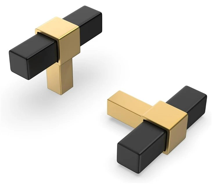 stainless steel square knobs (5)